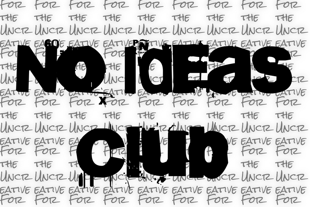 No Ideas Club Journal