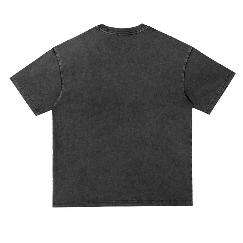 Simple Oversize Tee - Snow Washed Black
